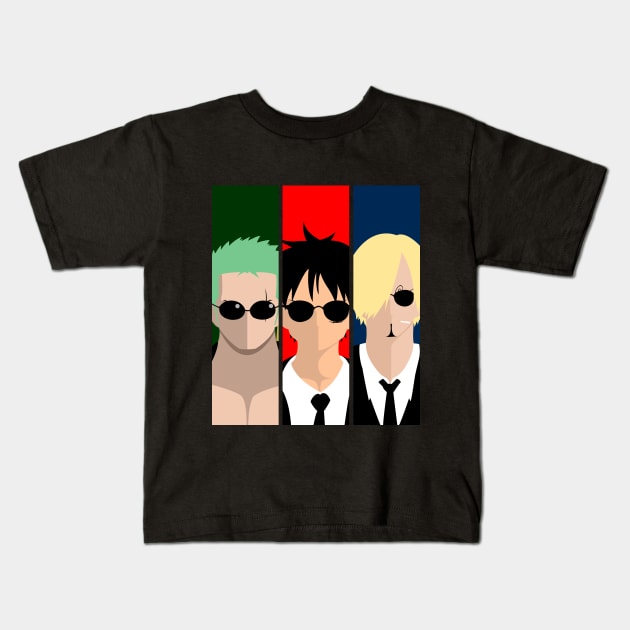 Reservoir Trio Kids T-Shirt by RafGL